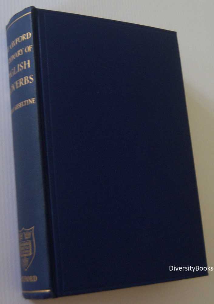 Image for THE OXFORD DICTIONARY OF ENGLISH PROVERBS