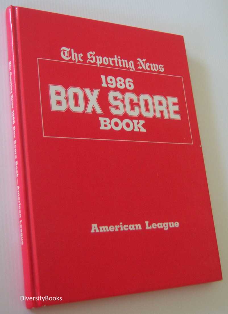 Image for 1986 BOX SCORE BOOK American League