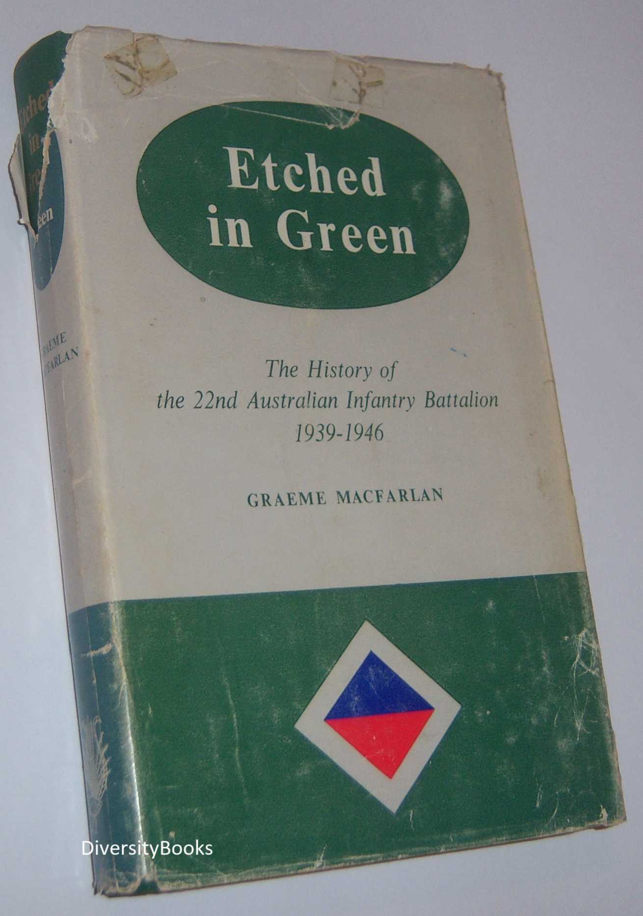 Image for ETCHED IN GREEN: The History of the 22nd Australian Infantry Battalion 1939-1946