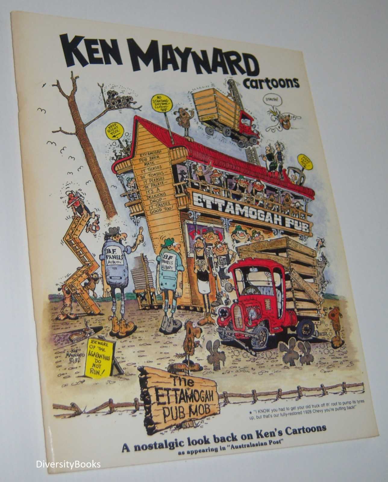 Image for KEN MAYNARD CARTOONS. A Nostalgic Look Back on Ken's Cartoons as Appearing in "Australasian Post"