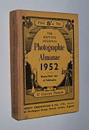 Image for THE BRITISH JOURNAL PHOTOGRAPHIC ALMANAC AND PHOTOGRAPHER'S DAILY COMPANION 1952