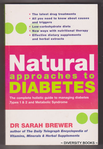 NATURAL APPROACHES TO DIABETES Image for NATURAL APPROACHES TO DIABETES