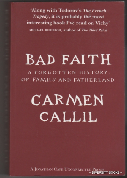Image for BAD FAITH : A Forgotten History of Family and Fatherland