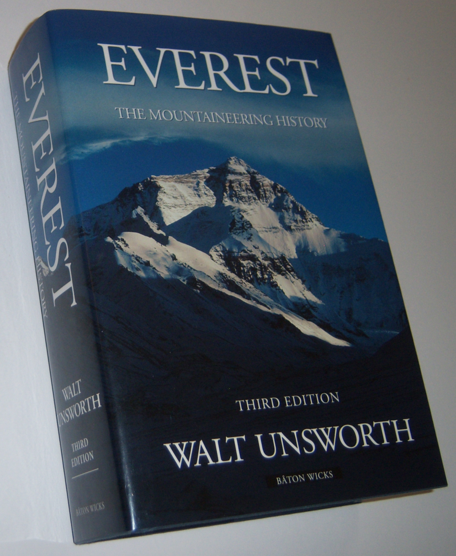 Image for EVEREST : The Mountaineering History (Third Edition)